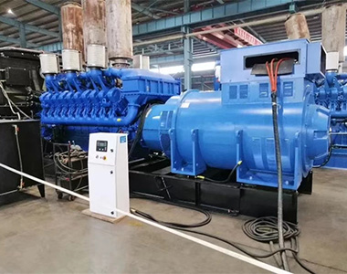 德科1800KW/10.5Kv高壓發電機應用于某工廠項目